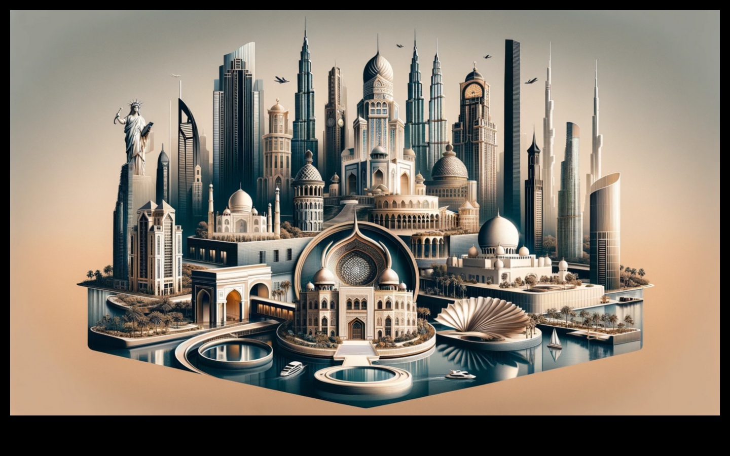 פלאים אדריכליים סיור באמנות עתיקה במבנים 4 פלאים אדריכליים: חקר אמנות עתיקה במבנים