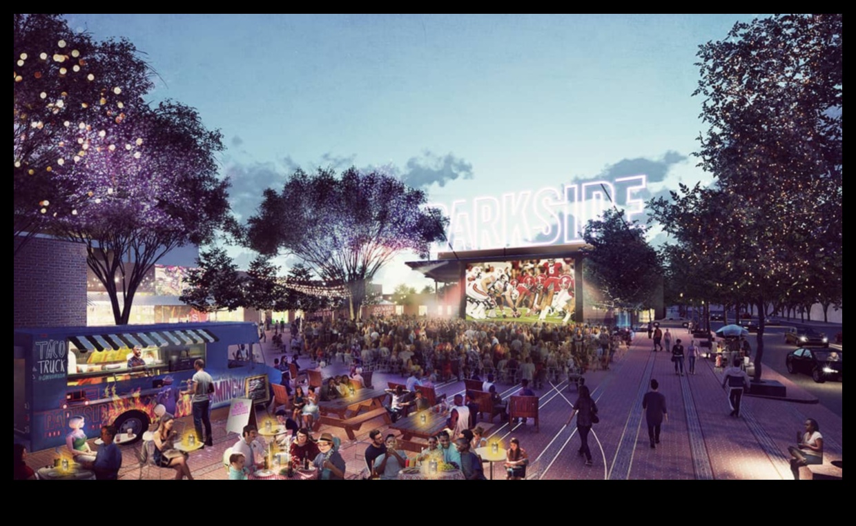 פנורמה בצד הפארק: נוף אטרקציות מקומי