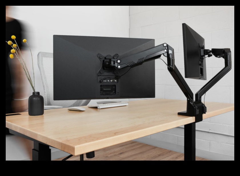 אלגנטיות ארגונומית: צגים עם מעמדים מתכווננים למשחק נוח