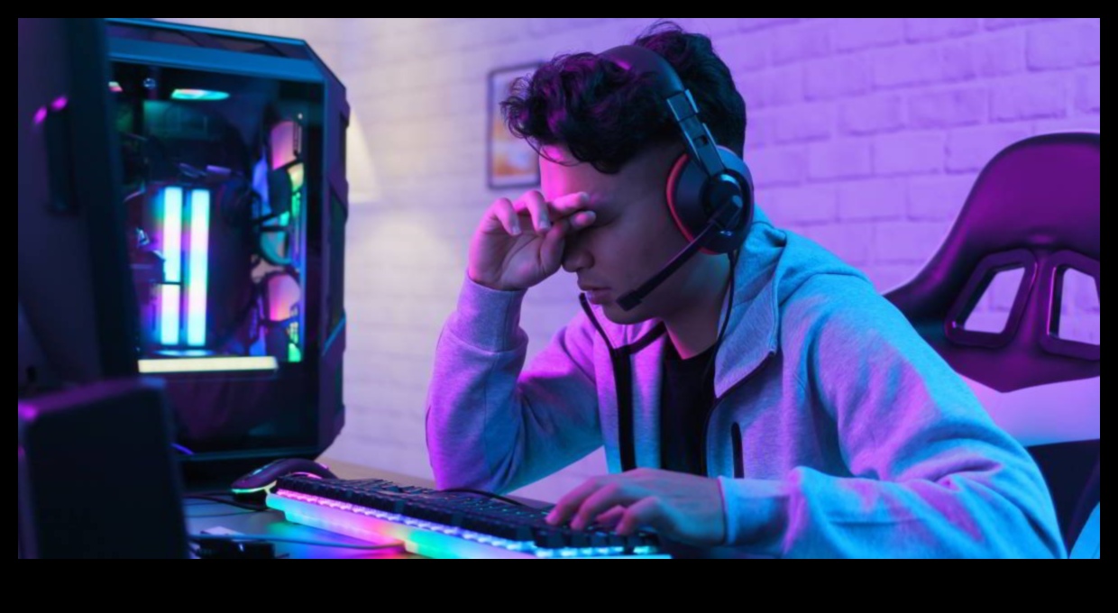 עיניים משחקיות: צגים עם טכנולוגיות טיפוח עיניים למשחק ממושך