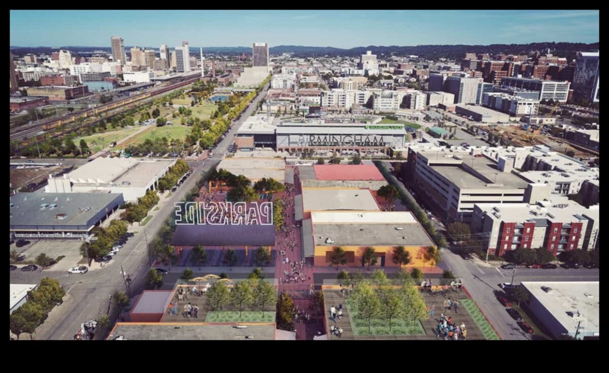 פנורמה בצד הפארק: נוף אטרקציות מקומי