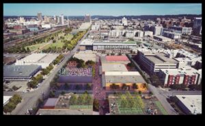 פנורמה בצד הפארק: נוף אטרקציות מקומי