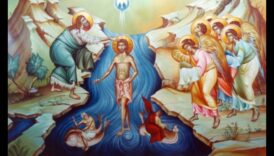 טבילה ביזנטית: תיאור סקרמנטים באמנות